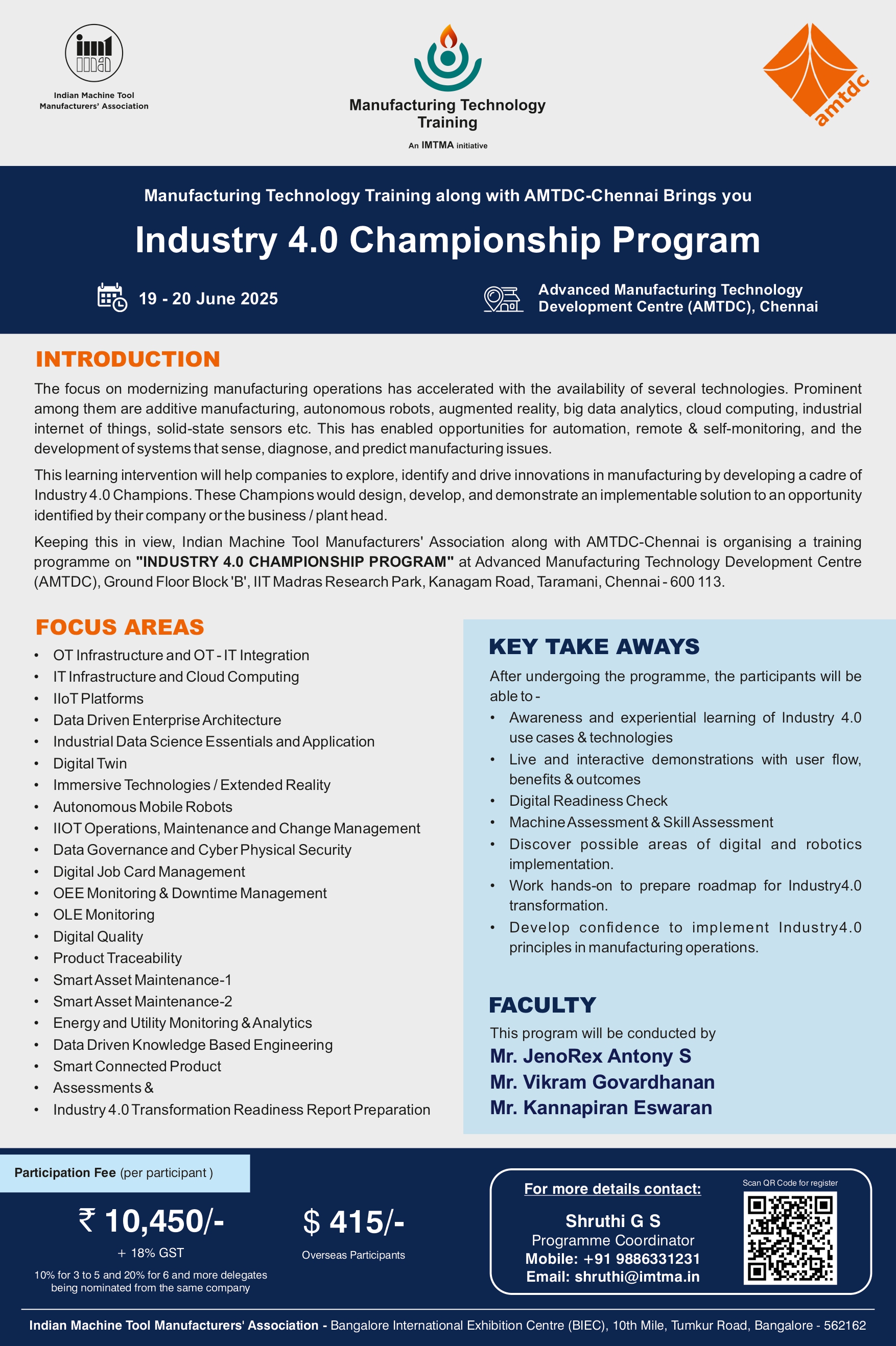 Industry 4.0 Championship Program