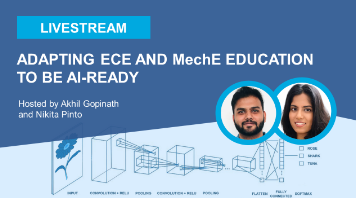 YouTube Livestream: Adapting ECE and MechE Education for the AI-Driven Future